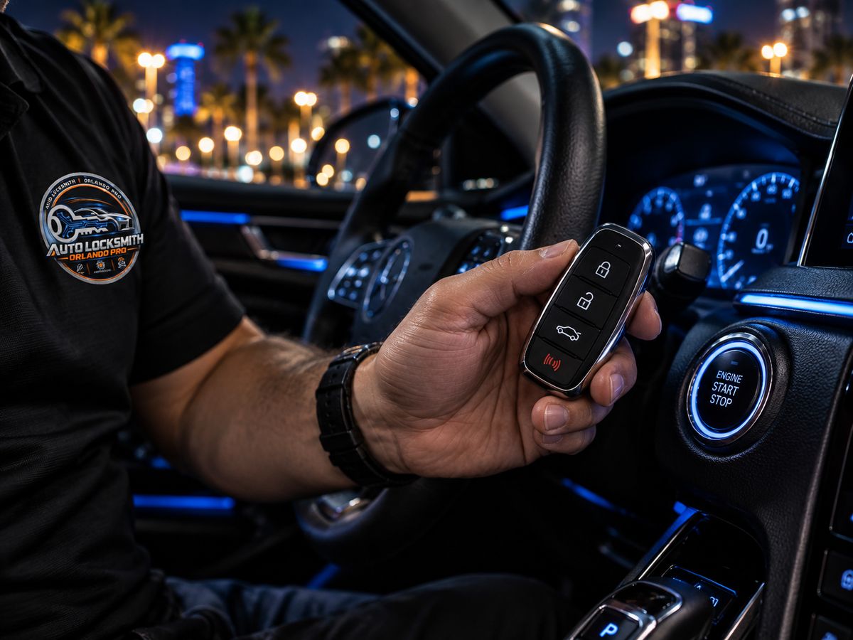 Smart key ready for push-to-start